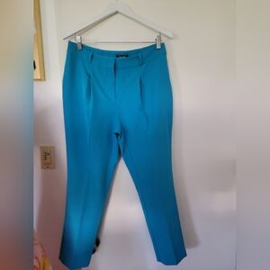 NEW YORK Vibrant Blue Trousers SIZE 10P